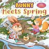 Reliure en carton indéchirable Bunny Meets Spring de Clever Publishing