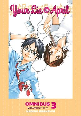 Couverture cartonnée Your Lie in April Omnibus 3 (Vol. 7-9) de Naoshi Arakawa