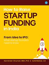 eBook (epub) How to Raise Startup Funding in India de Dr. Karminder Ghuman, CA Sahil Makkar