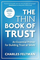 Broschiert The Thin Book of Trust, Third Edition von Charles Feltman