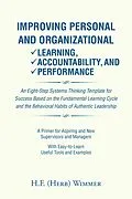 E-Book (epub) Improving Personal & Organizational Learning, Accountability, and Performance von H. F. (Herb) Wimmer