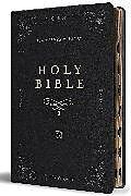 Couverture cartonnée KJV Holy Bible, Giant Print Thinline Large format, Black Premium Imitation Leath er with Ribbon Marker, Red Letter, and Thumb Index de KING JAMES VERSION