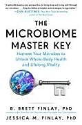 Couverture cartonnée The Microbiome Master Key de B Brett Finlay, Jessica M Finlay