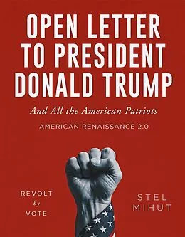E-Book (epub) Open Letter to President Donald Trump von Stel Mihut