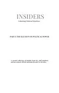 E-Book (epub) Part I: The Illusion of Political Power (Insiders, #1) von W