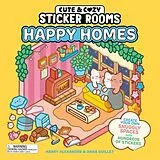 Livre Broché Cute and Coza Sticker Rooms - Happy Homes von Harry Alexander