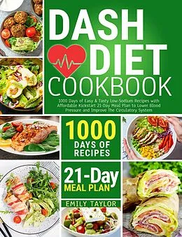E-Book (epub) Dash Diet Cookbook von Emily Taylor