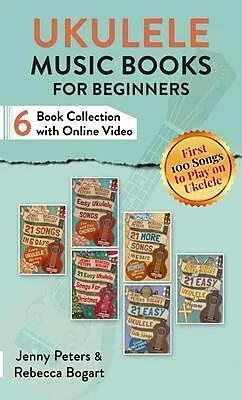 E-Book (epub) Ukulele Music Books for Beginners (Six Book Collection with Online Video) von Rebecca Bogart