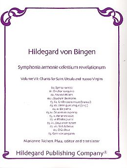 Hildegard von Bingen Notenblätter Symphonia armonie celestium revelationum vol.7