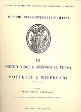  Notenblätter Musiche rinascimentali siciliane vol.3