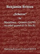 Benjamin Britten Notenblätter Scherzo