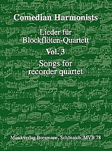  Notenblätter Lieder Band 3Comedian Harmonists