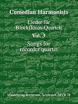  Notenblätter Comedian Harmonists Lieder Band 3