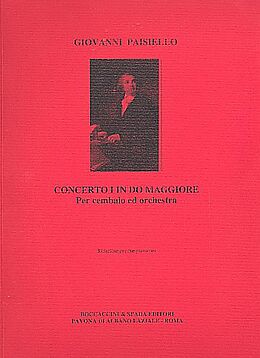 Giovanni Paisiello Notenblätter Concerto do maggiore no.1
