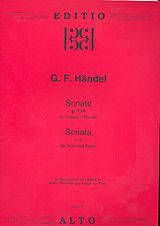Georg Friedrich Händel Notenblätter Sonate g-Moll