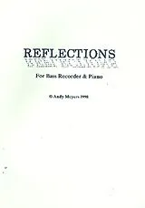 Andy Meyers Notenblätter Reflections for bass recorder