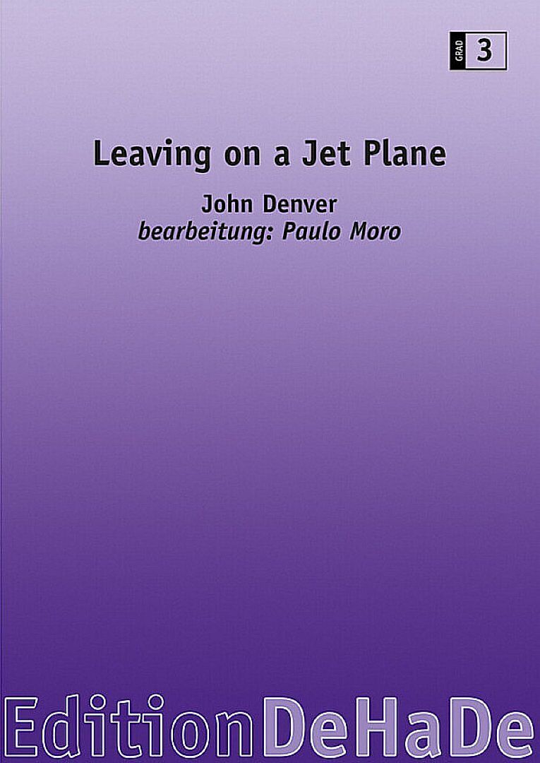 Leaving on a jet planefor jazz ensemble