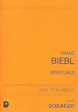 Franz Biebl Notenblätter Spirituals für Frauenchor