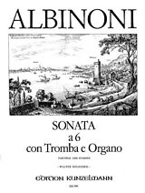 Tomaso Albinoni Notenblätter Sonata a 6