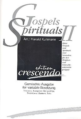  Notenblätter Gospels und Spirituals Band 2 für