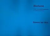 Simeon ten Holt Notenblätter Horizon for 4 pianos (keyboards)