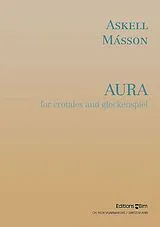 Áskell Másson Notenblätter Aura for crotales and