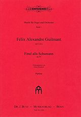 Felix Alexandre Guilmant Notenblätter Final alla Schumann Op.83