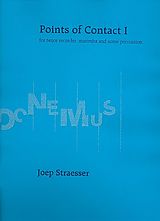 Joep Straesser Notenblätter Points of contact vol.1 for tenor recorder