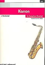 Johann Pachelbel Notenblätter Kanon