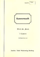 Ulrich St. Fauth Notenblätter 2 Capricen für Mandoline