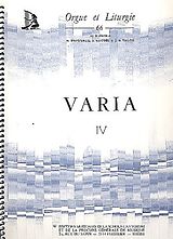  Notenblätter Varia 4 6 pieces pour orgue