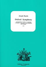 Franz Joseph Haydn Notenblätter Oxford symphony for