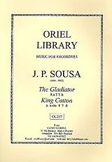 John Philip Sousa Notenblätter The gladiator (SATTB) and