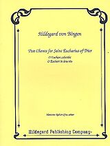 Hildegard von Bingen Notenblätter 2 Chants for St. Eucharius of Trier