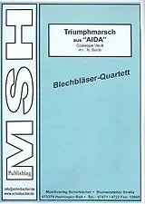 Giuseppe Verdi Notenblätter Triumphmarsch aus Aida für 2 Trompeten und