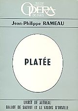 Jean Philippe Rameau Notenblätter Platee livret (fr)