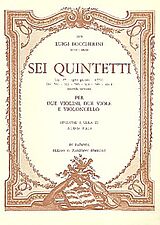 Luigi Boccherini Notenblätter 6 Streichquintette op.27