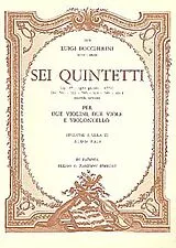 Luigi Boccherini Notenblätter 6 Streichquintette op.27