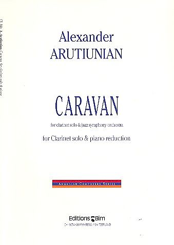 Caravan for clarinet solo and jazz symphony orchestra