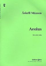 Áskell Másson Notenblätter Aeolus für Tuba solo