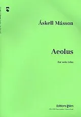 Áskell Másson Notenblätter Aeolus für Tuba solo