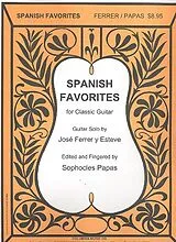 José Ferrer y Esteve Notenblätter Spanish favorites