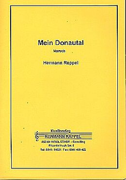 Hermann Rappel Notenblätter Mein Donautalfür