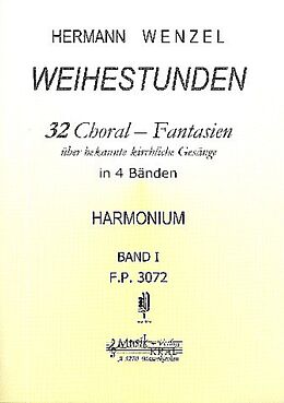Hermann Wenzel Notenblätter Weihestunden Band 1 (Nr.1-8)