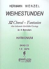 Hermann Wenzel Notenblätter Weihestunden Band 3 (Nr.17-24)