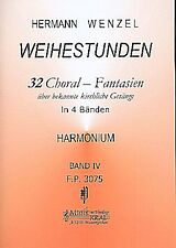 Hermann Wenzel Notenblätter Weihestunden Band 4 (Nr.25-32)