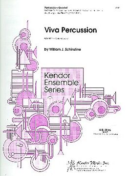 William J. Schinstine Notenblätter Viva Percussion for 5 percussionists