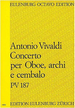 Antonio Vivaldi Notenblätter Konzert D-Dur PV187