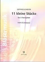 Gottfried Schreiter Notenblätter 11 kleine Stücke für