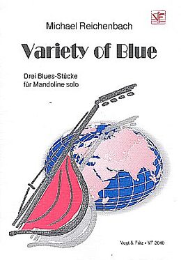 Michael Reichenbach Notenblätter Variety of blue 3 Bluesstücke
